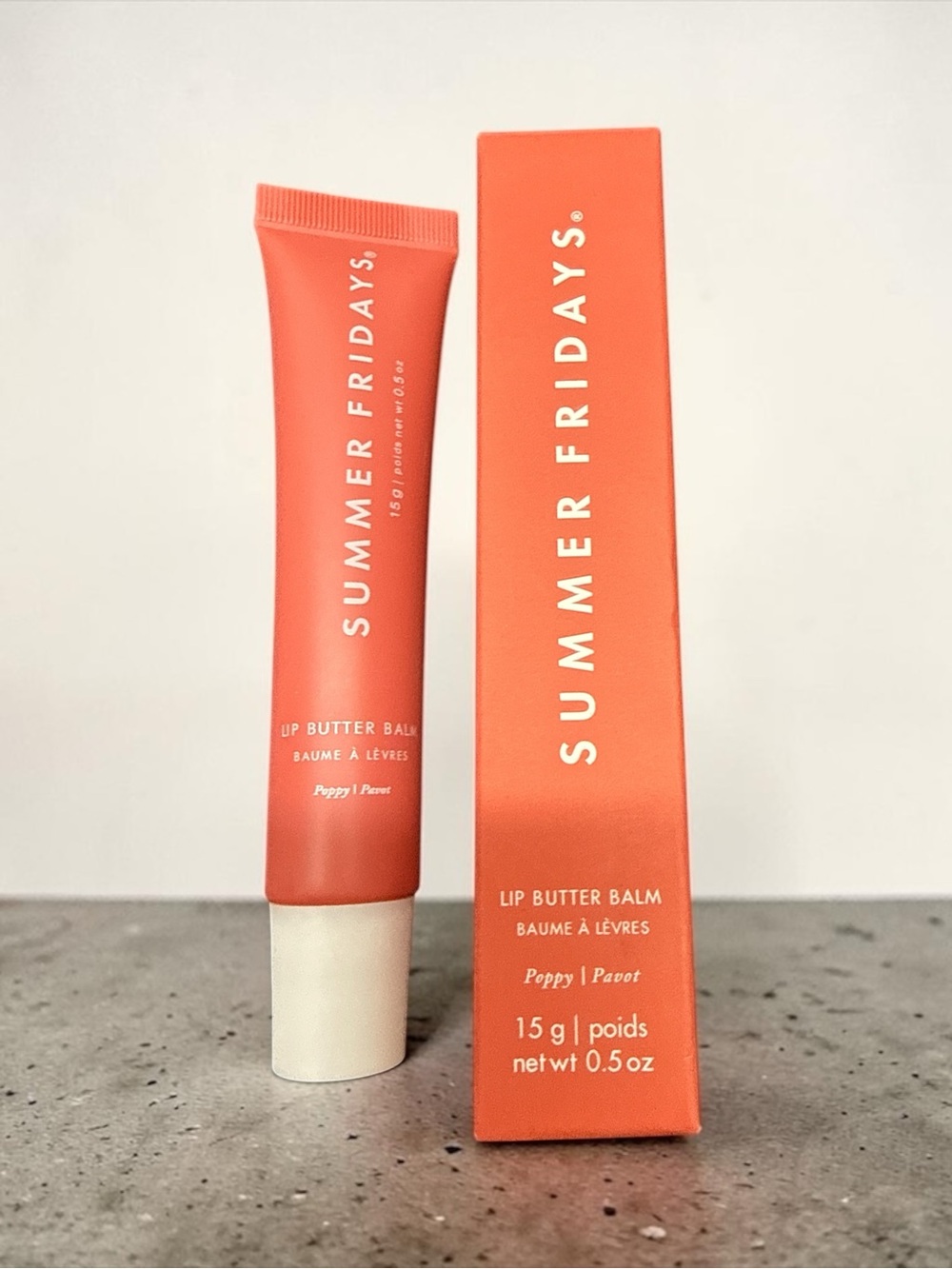 Summer Fridays Lip Butter Balm — Poppy